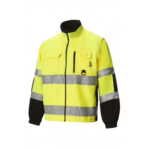 Куртка Dimex (Даймекс) сигнальная со съемными рукавами 684 лимонная