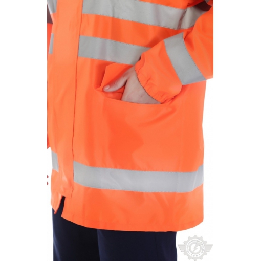 Куртка-ветровка с СОП (распродажа) оранжевая