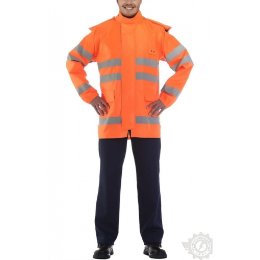 Куртка-ветровка с СОП (распродажа) оранжевая