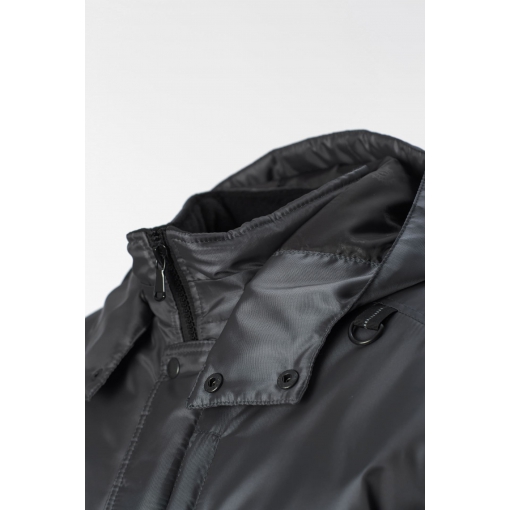 Куртка ДРАЙВЕР утепленная ткань Оксфорд черная