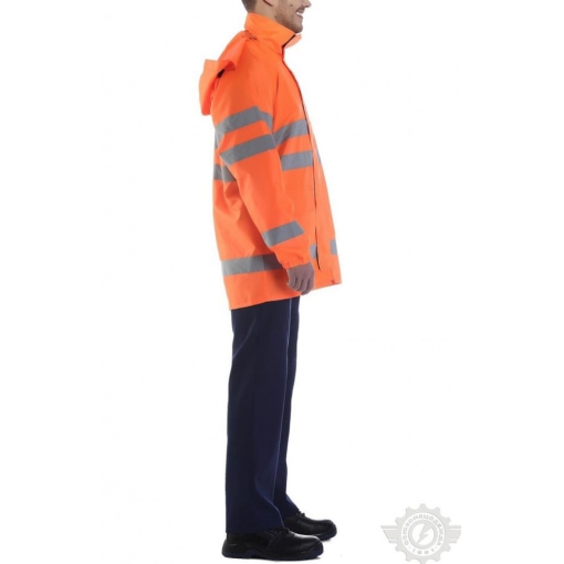 Куртка-ветровка с СВП (СОП) оранжевая