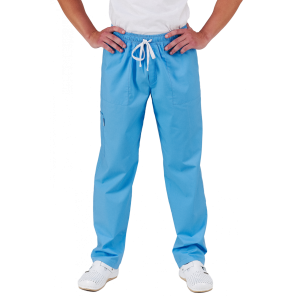Медицинские мужские брюки OPTIMAL голубой