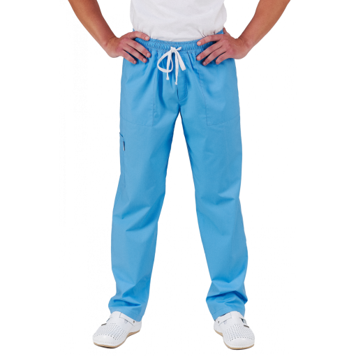Медицинские мужские брюки OPTIMAL голубой