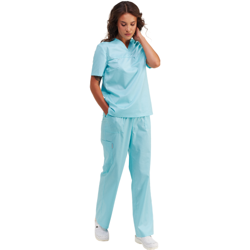 Медицинский женский костюм OPTIMAL мятный